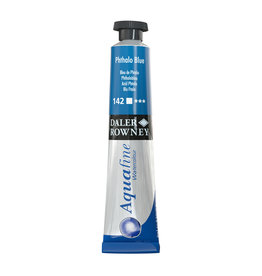 Aquafine Watercolor Tubes, Phthalo Blue 8ml
