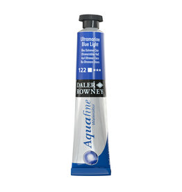 Aquafine Watercolor Tubes, Ultramarine Blue Light 8ml
