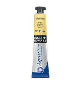 Aquafine Watercolor Tubes, Yellow Ochre 8ml