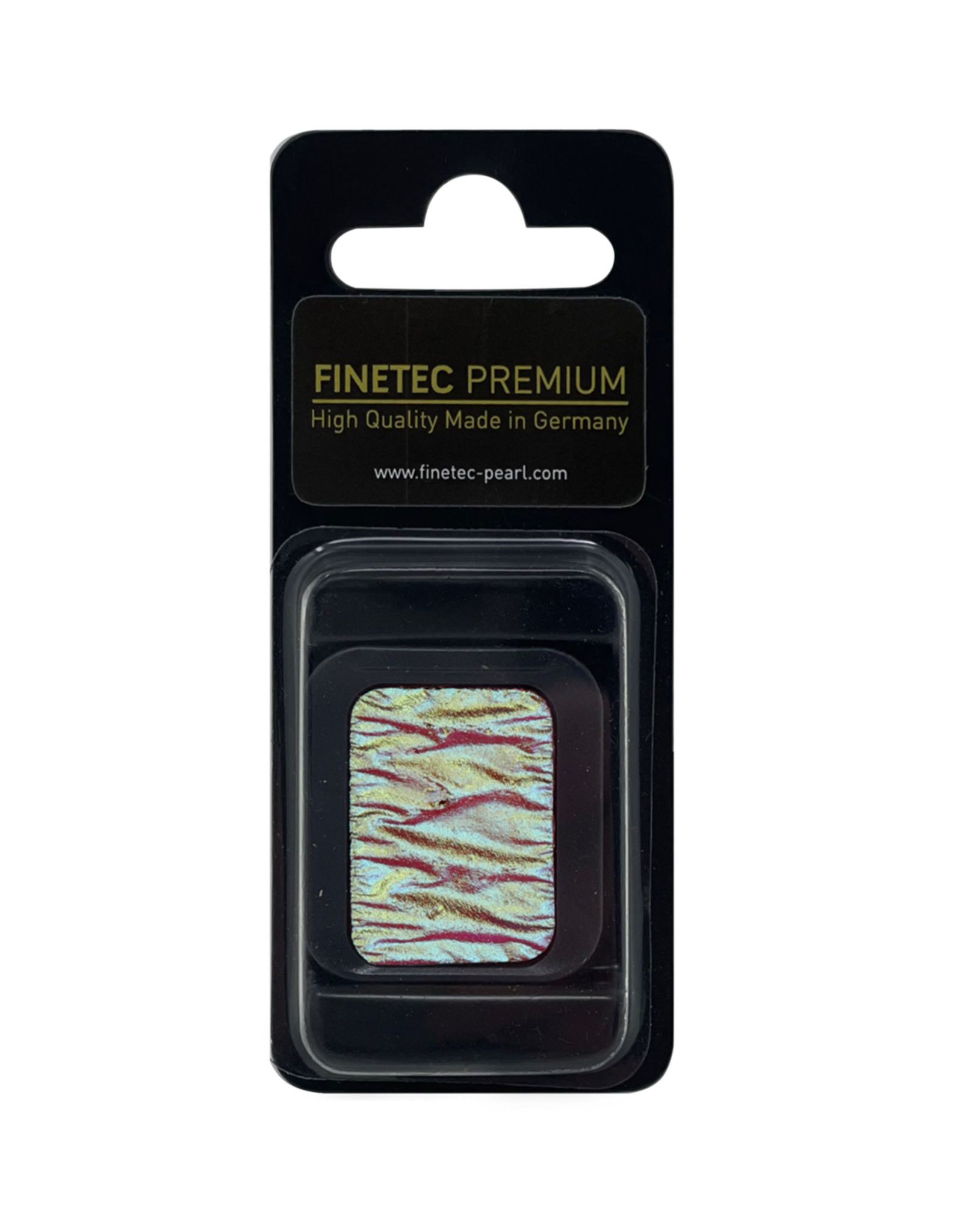 Finetec Finetec Premium Pearlescent Artist Watercolor Pan Refill, Flip-Flop Golden Green & Pink