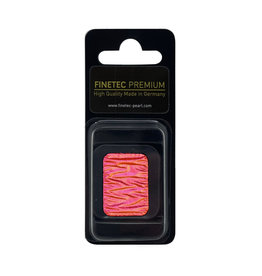 Finetec Finetec Premium Pearlescent Artist Watercolor Pan Refill, Flip-Flop Red & Gold