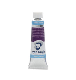 Royal Talens Van Gogh Watercolour Tube, Quinacridone Purple Red, 10ml