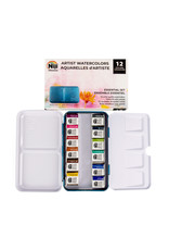 YASUTOMO Yasutomo Niji Watercolors, Essential Set of 12