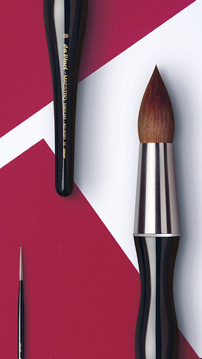 The Studio Society Pages - Da Vinci Brushes: What's the Sizzle