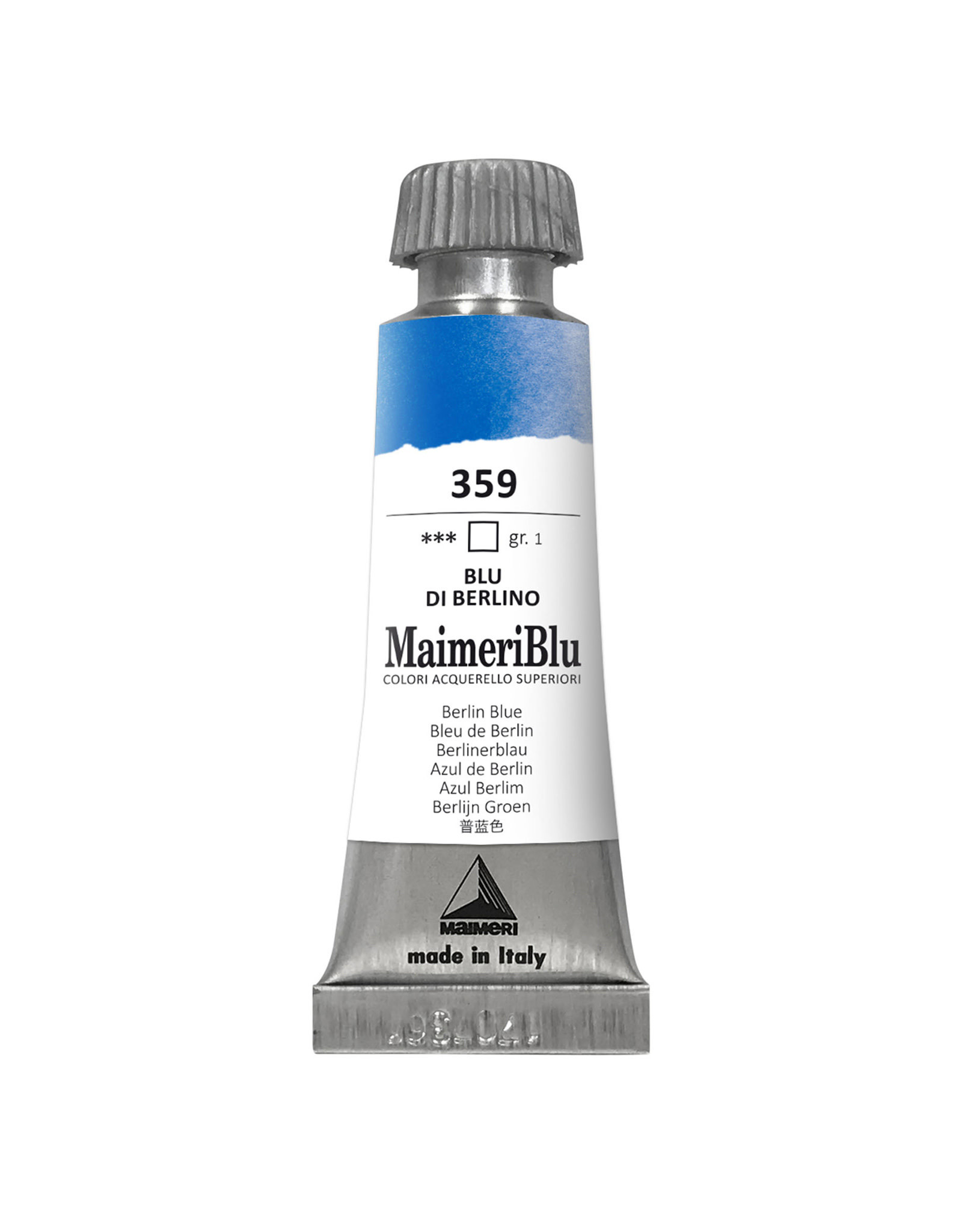 Maimeri MaimeriBlu Watercolors, Berlin Blue 12ml