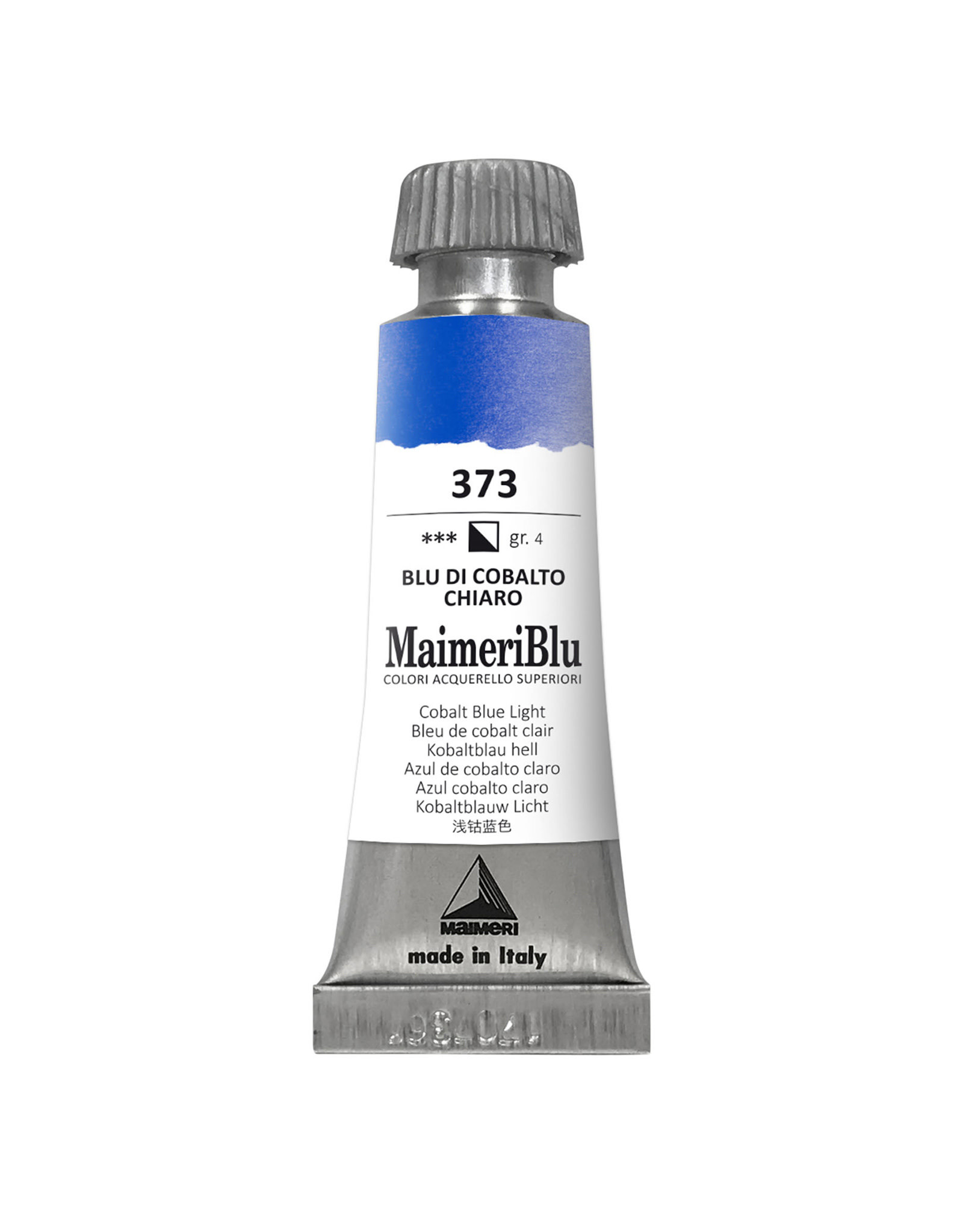 Maimeri MaimeriBlu Watercolors, Cobalt Blue Light 12ml