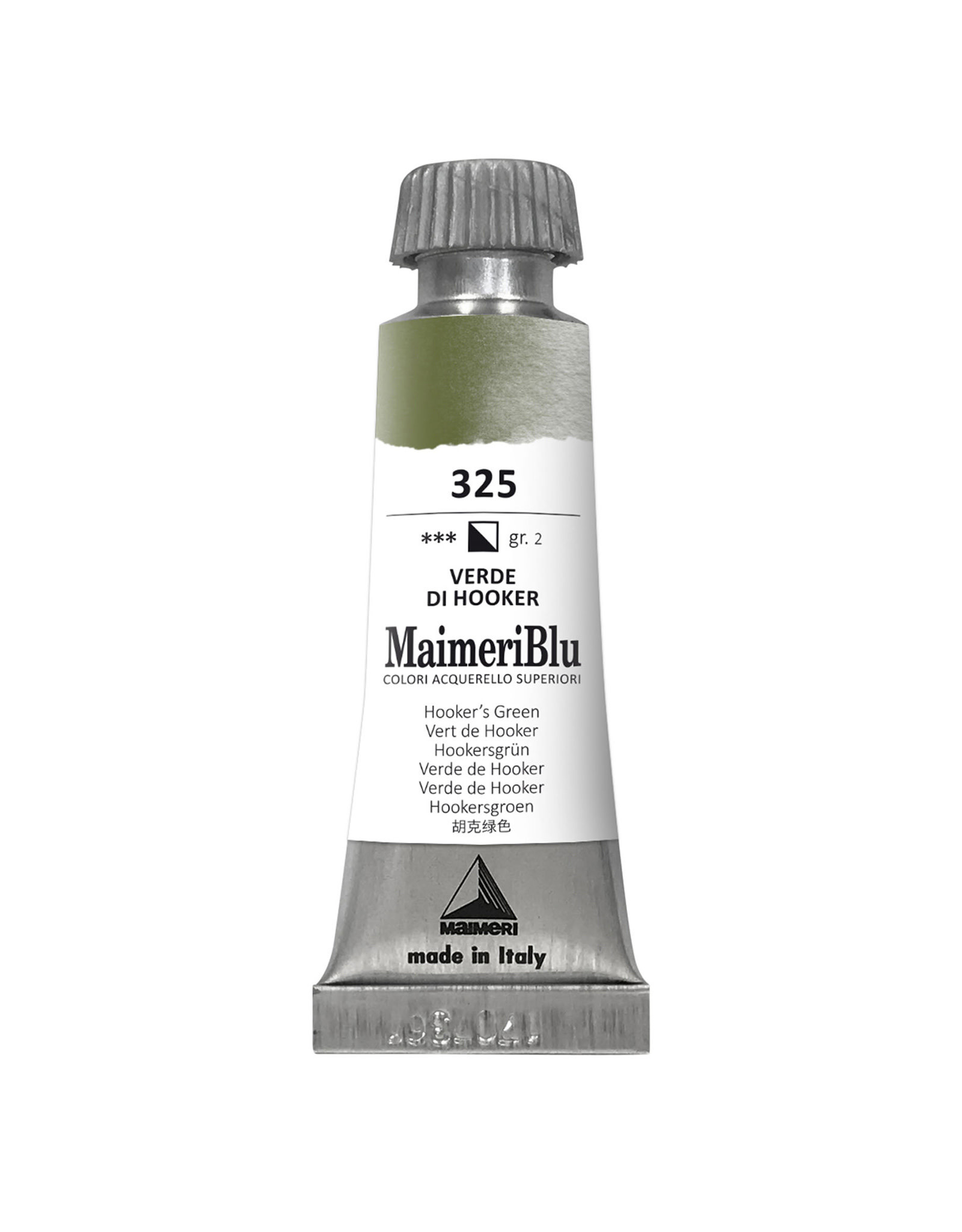 Maimeri MaimeriBlu Watercolors, Hooker’s Green 12ml