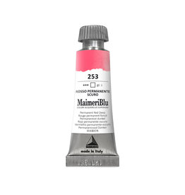 Maimeri MaimeriBlu Watercolors, Permanent Red Deep 12ml