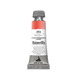 Maimeri MaimeriBlu Watercolors, Permanent Red Light 12ml