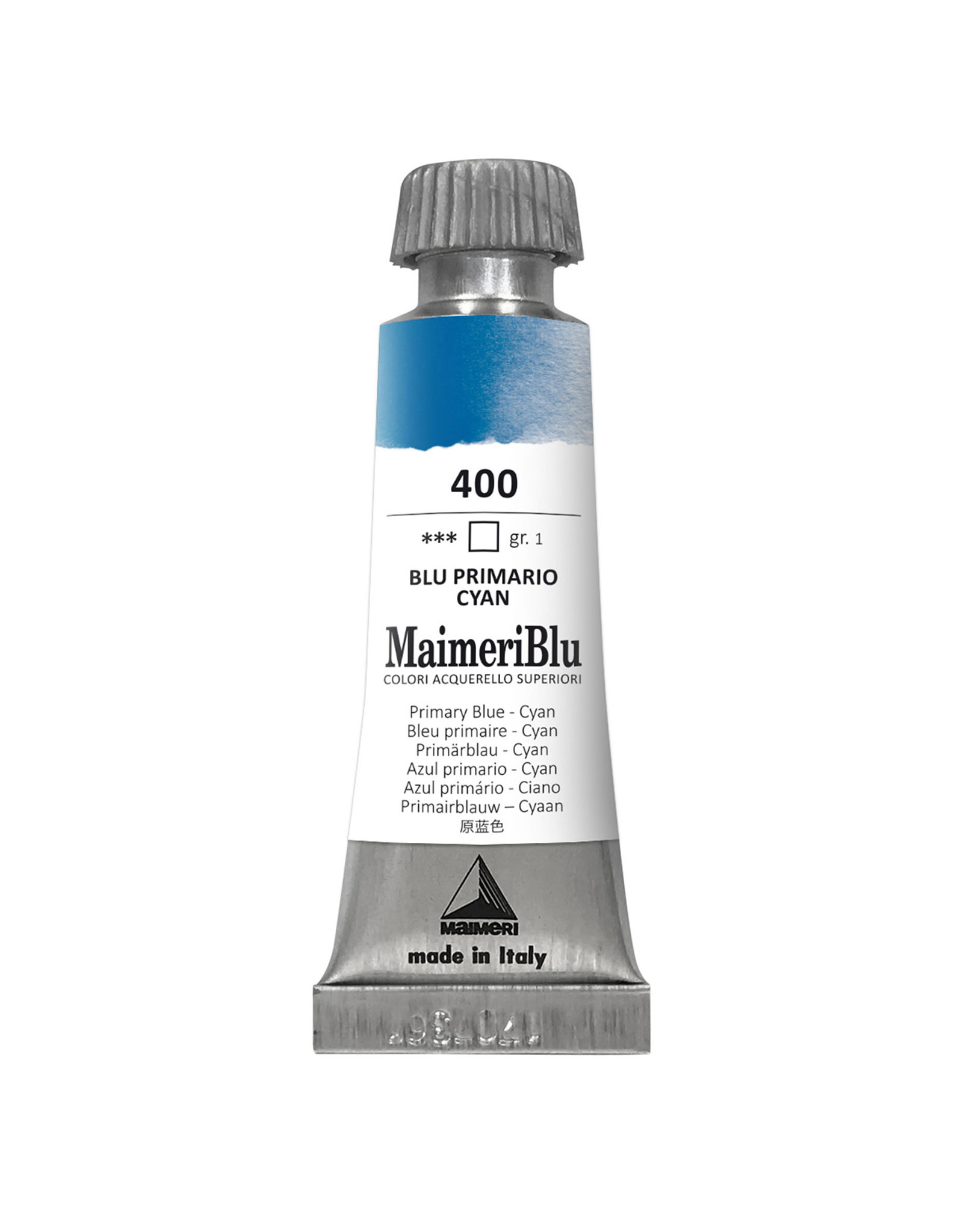 Maimeri MaimeriBlu Watercolors, Primary Blue – Cyan 12ml