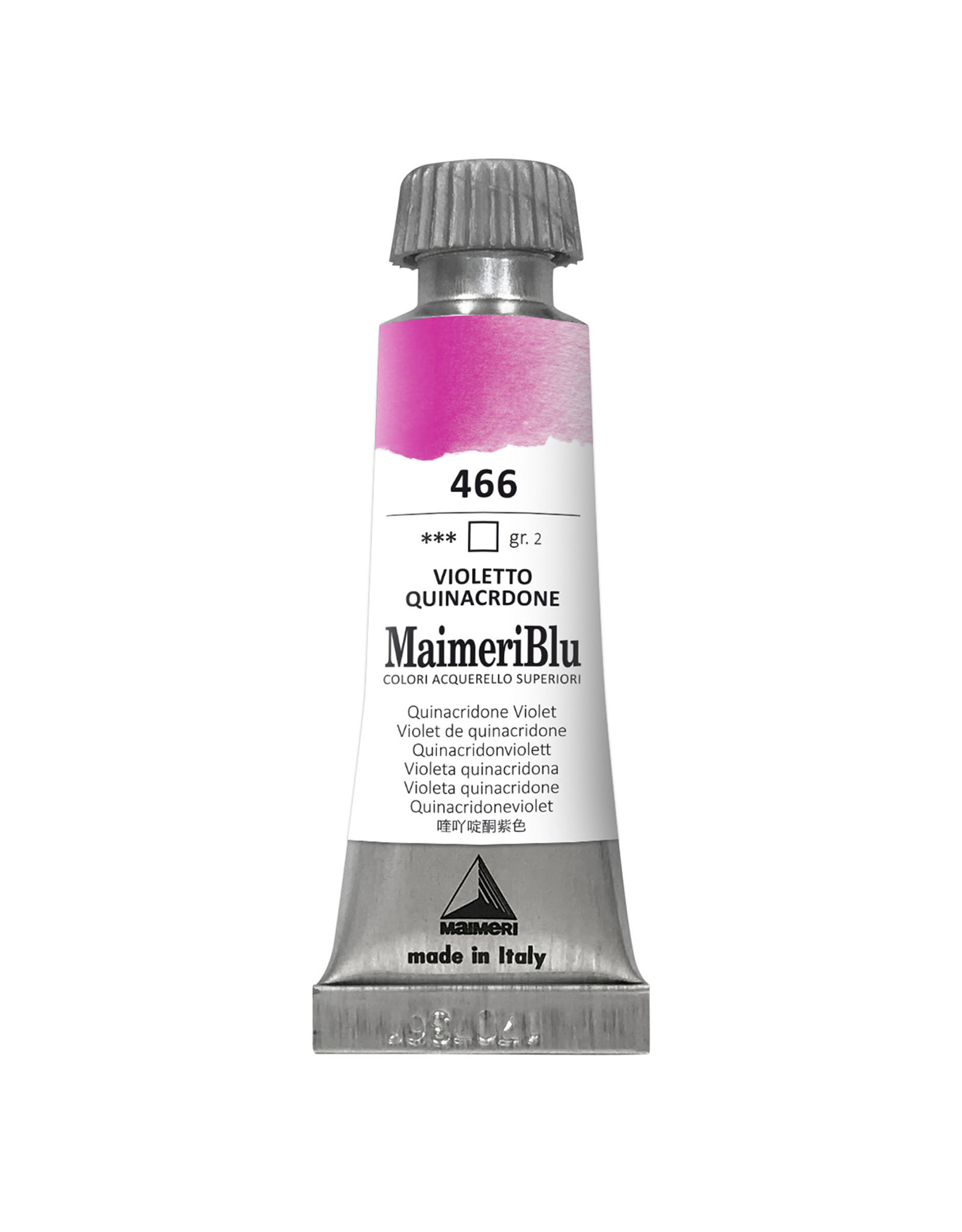 Maimeri MaimeriBlu Watercolors, Quinacridone Violet 12ml