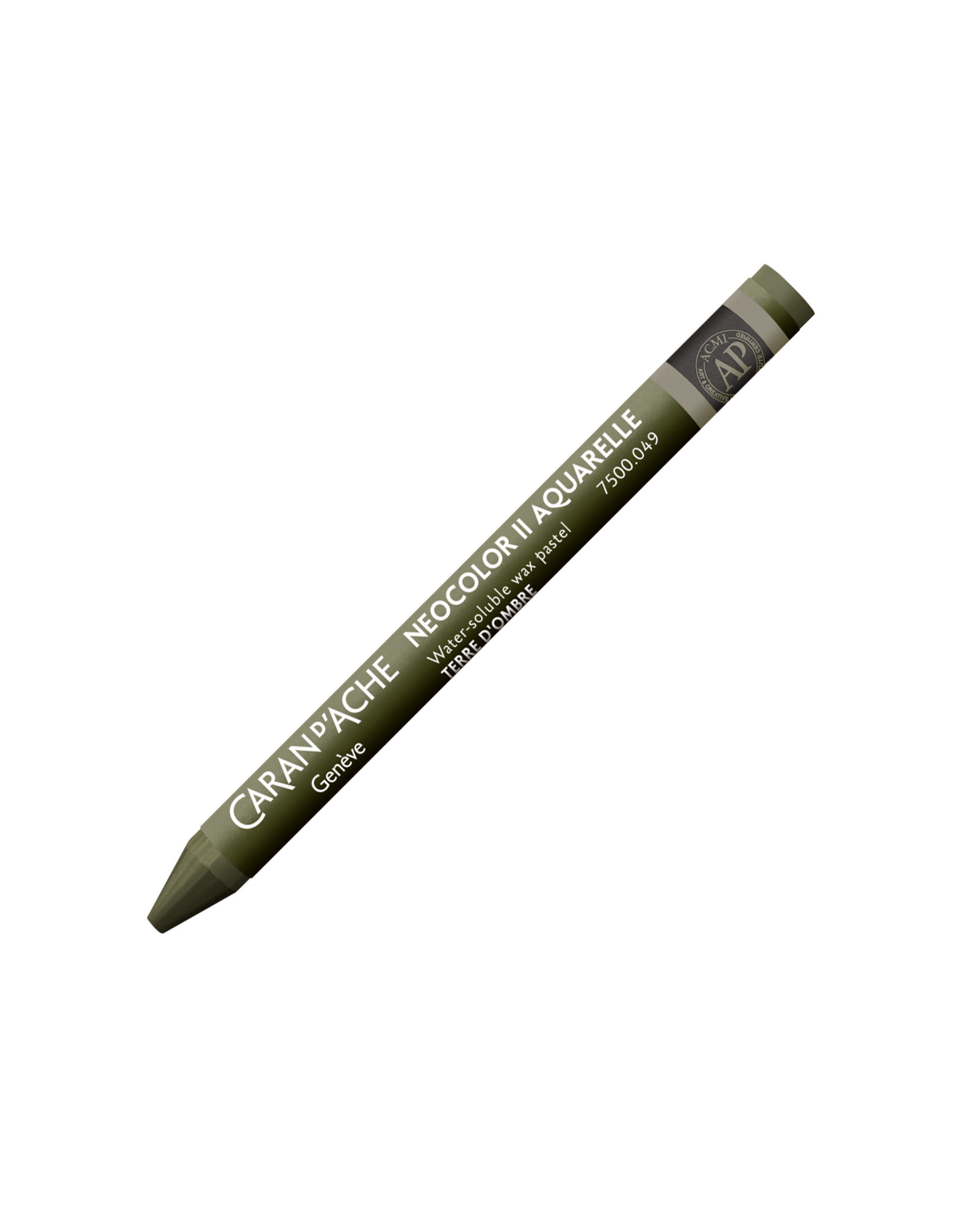 Caran d'Ache Neocolor II Crayons Aquarelle Raw Umber