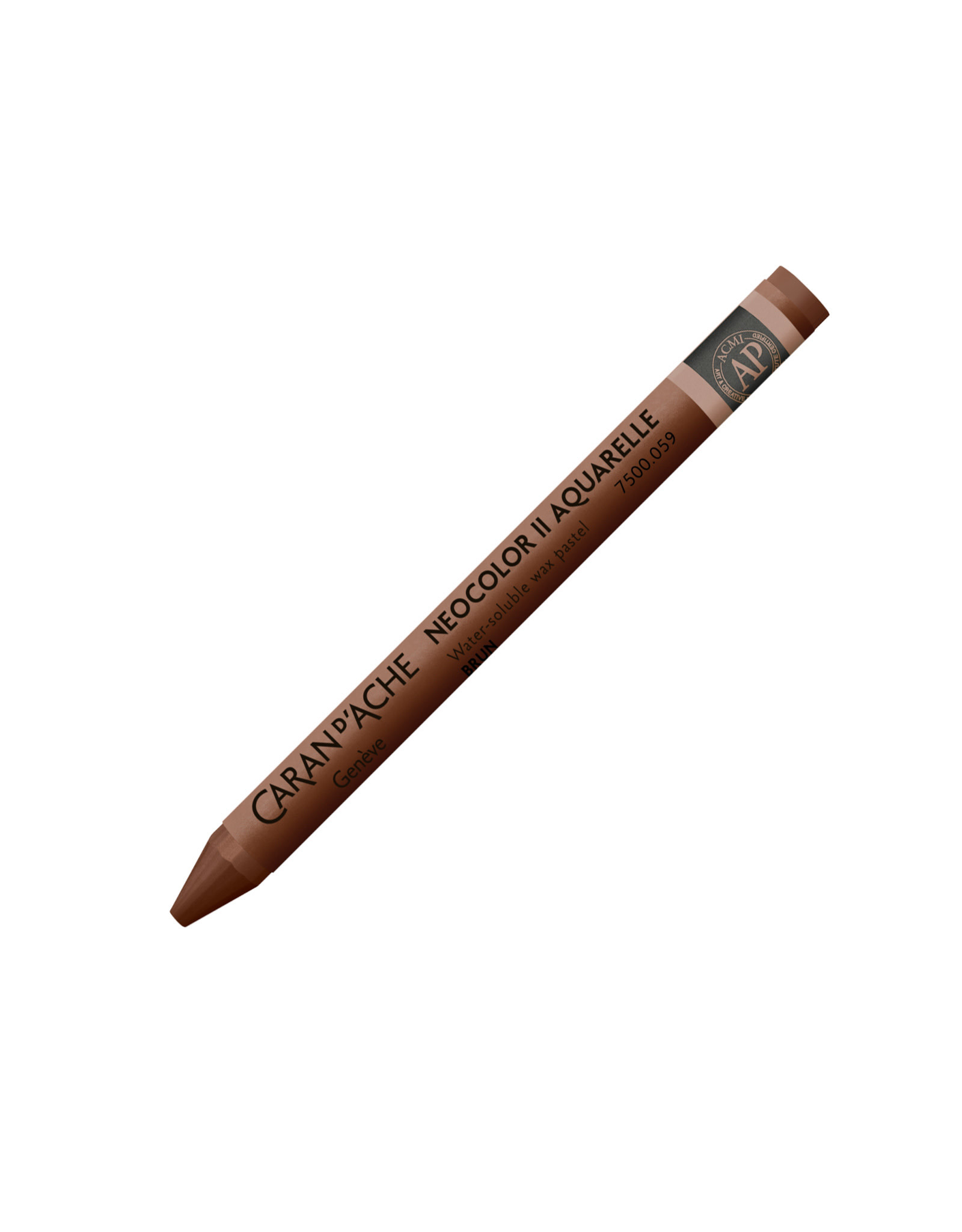 Caran d'Ache Neocolor II Crayons Aquarelle Brown