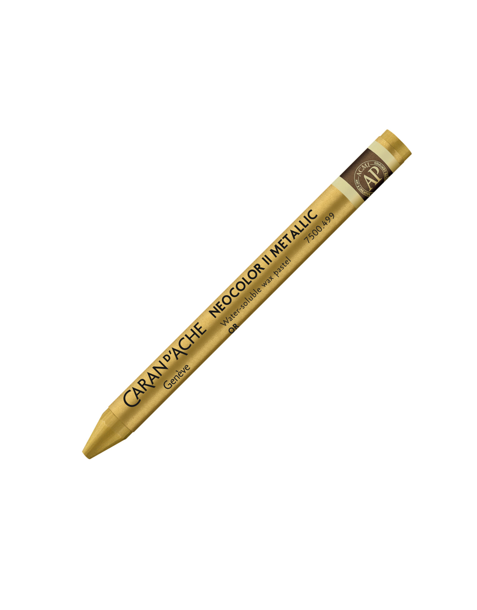 Caran d'Ache Neocolor II Crayons Metallic Gold