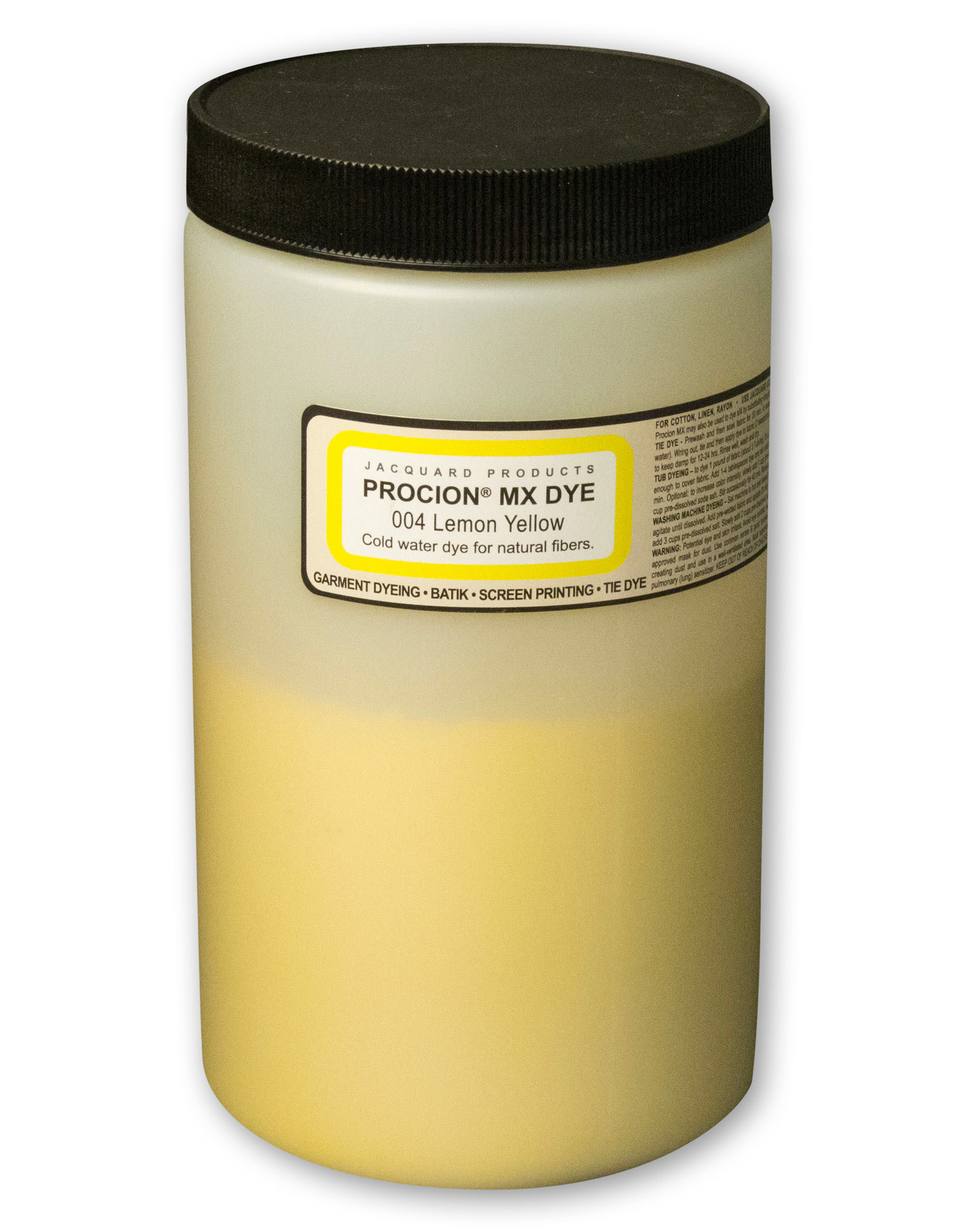 Jacquard Jacquard Procion Mx Dye, Lemon Yellow 1lb