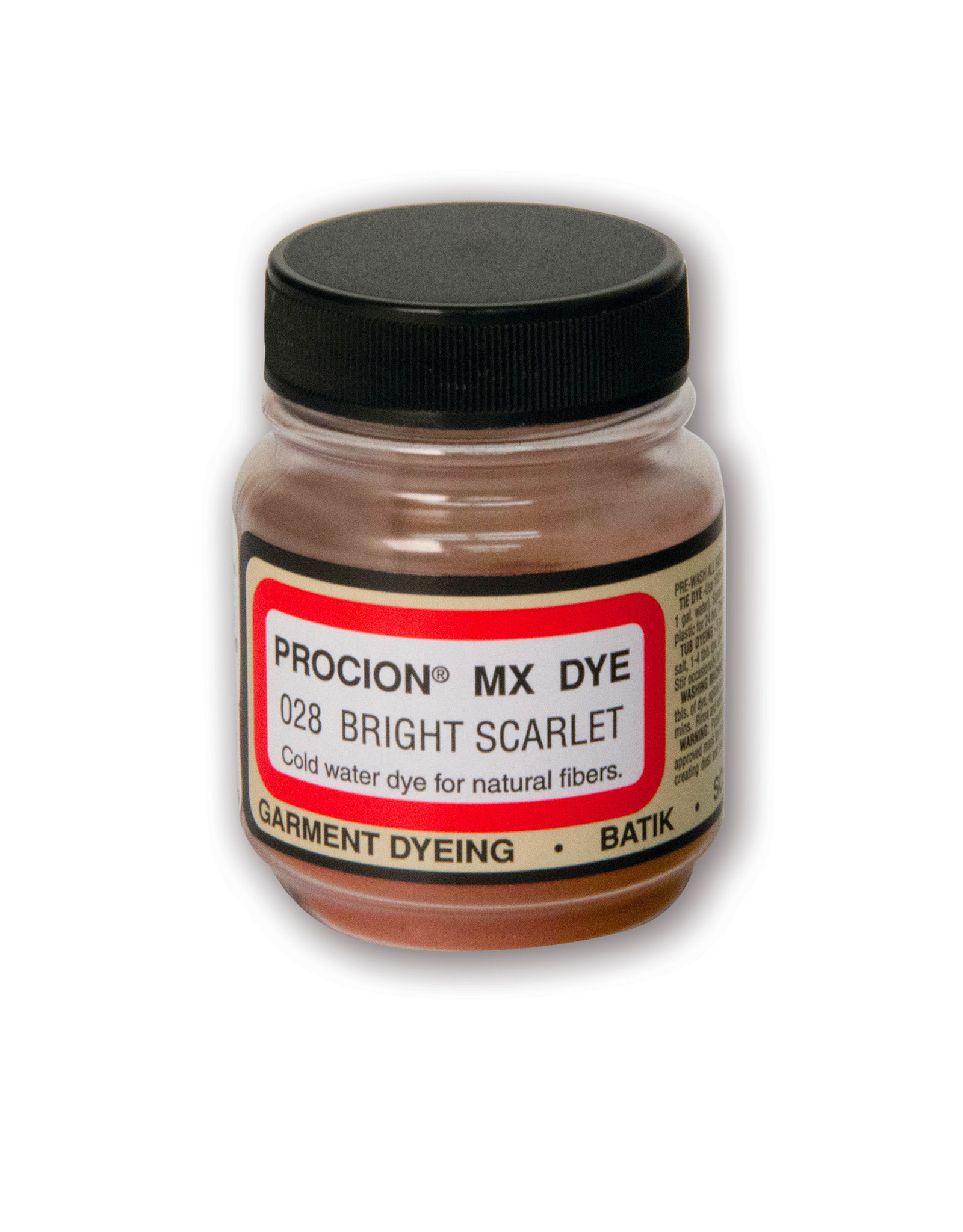 Jacquard Jacquard Procion Mx Dye, Bright Scarlet 2/3oz