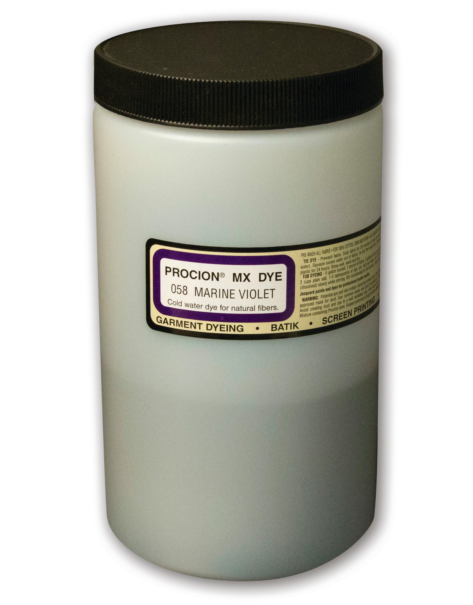 CLEARANCE Jacquard Procion Mx Dye, Marine Violet 1lb
