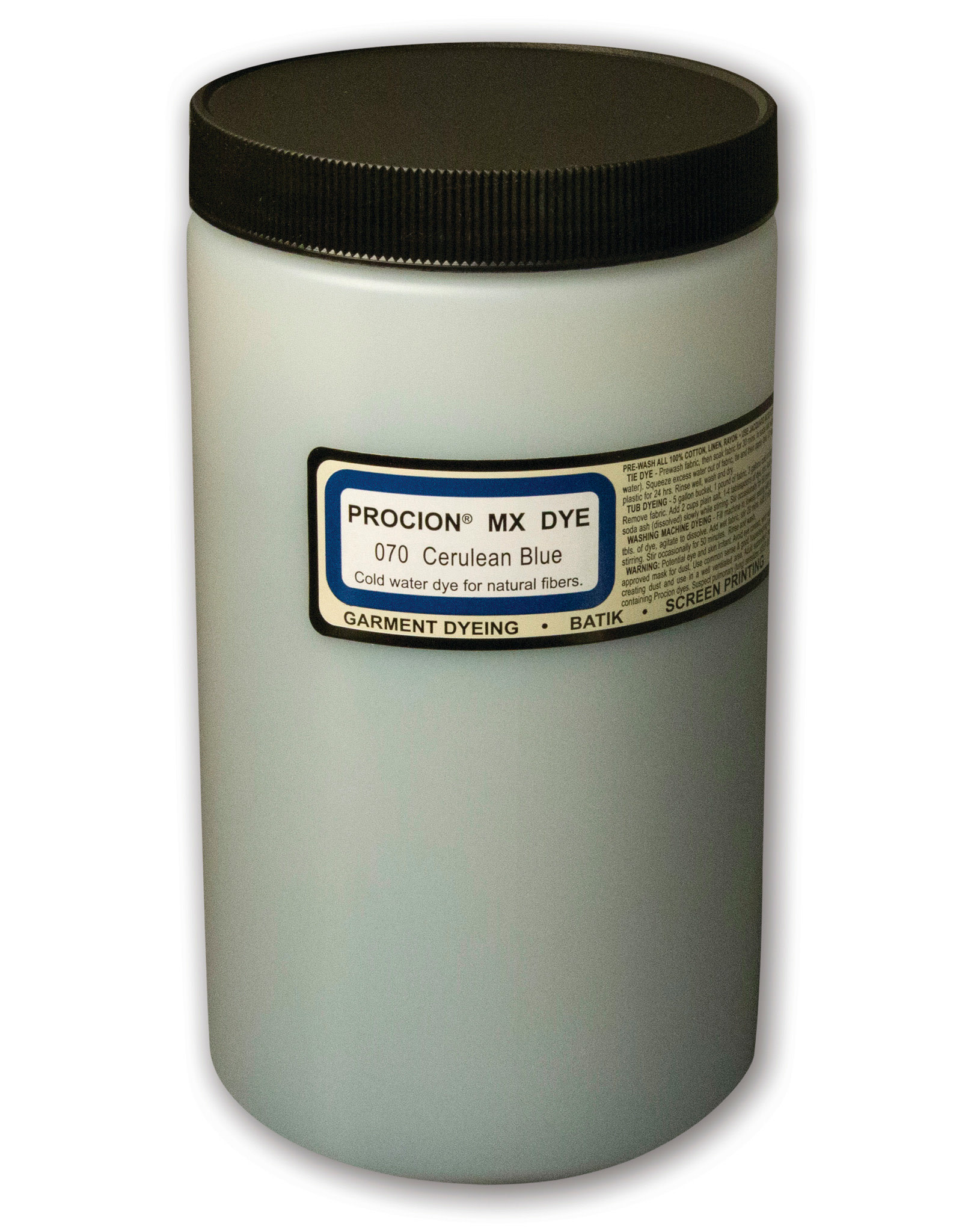 CLEARANCE Jacquard Procion Mx Dye, Cerulean Blue 1lb