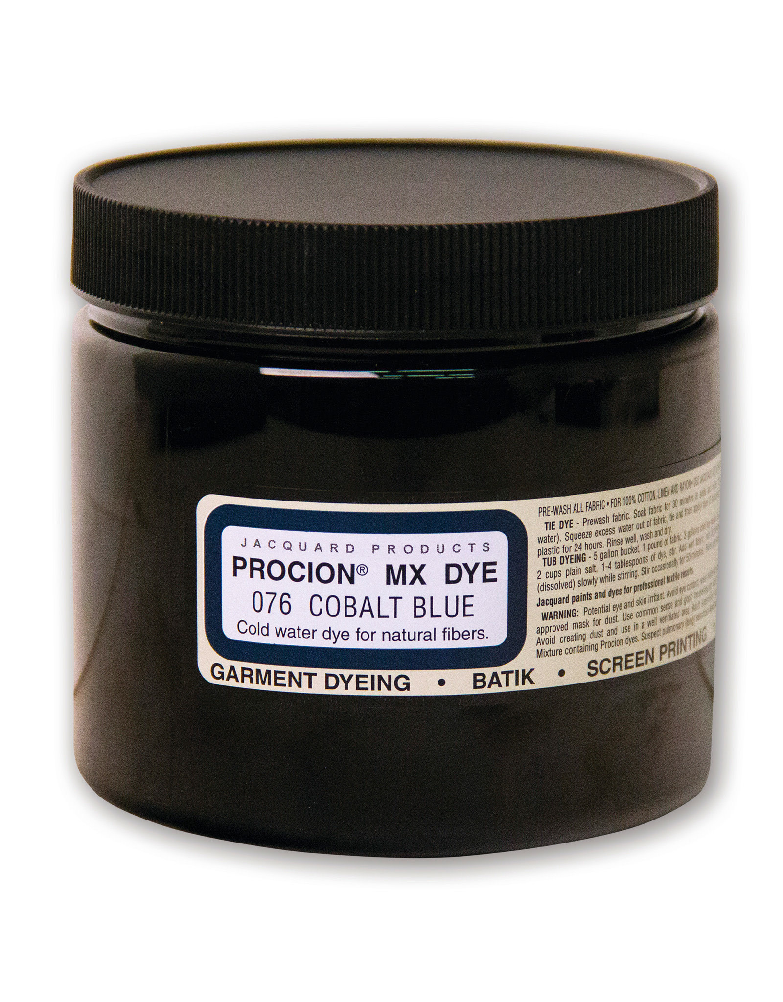 CLEARANCE Jacquard Procion Mx Dye, Cobalt Blue 8oz