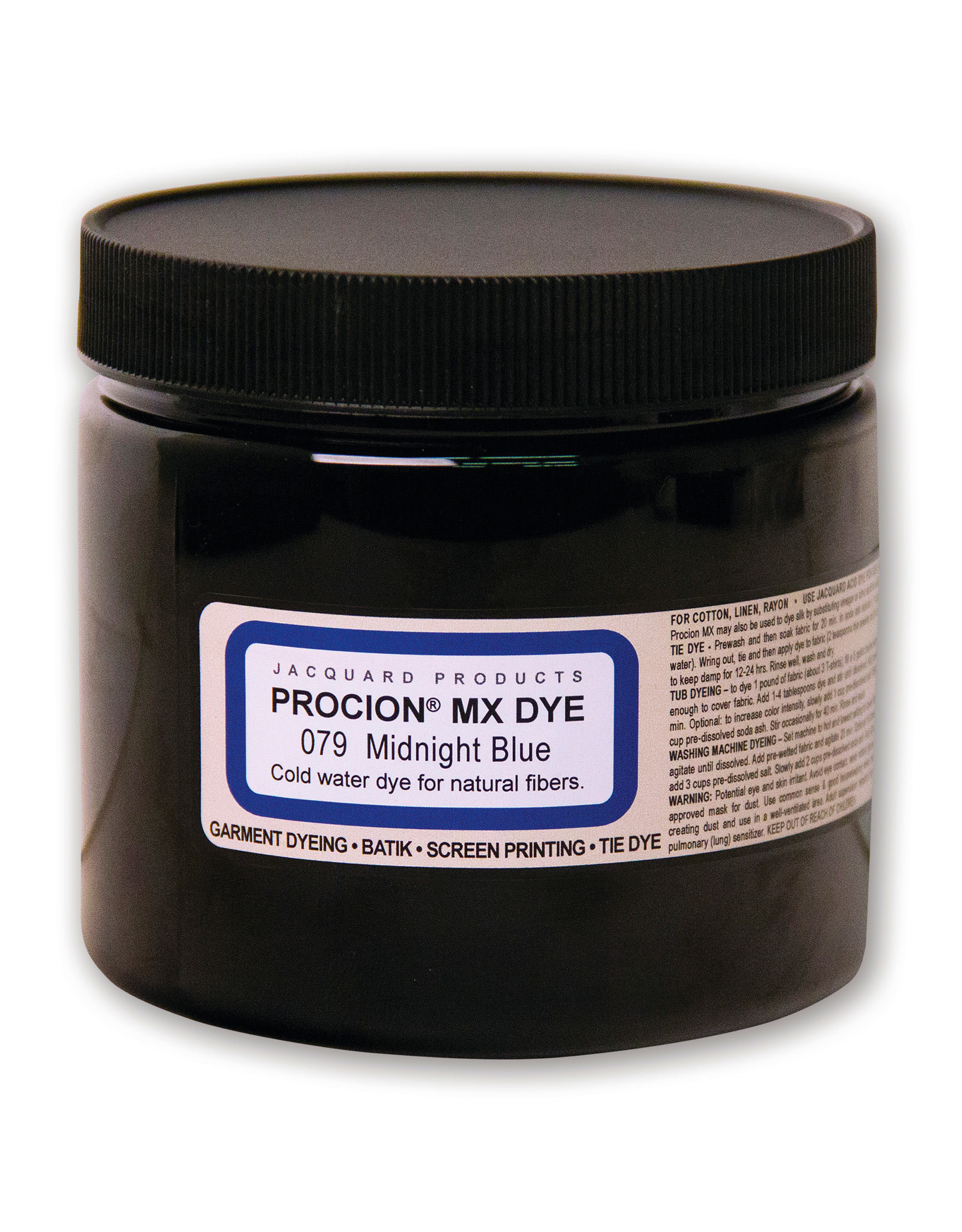 Jacquard Jacquard Procion Mx Dye, Midnight Blue 8oz