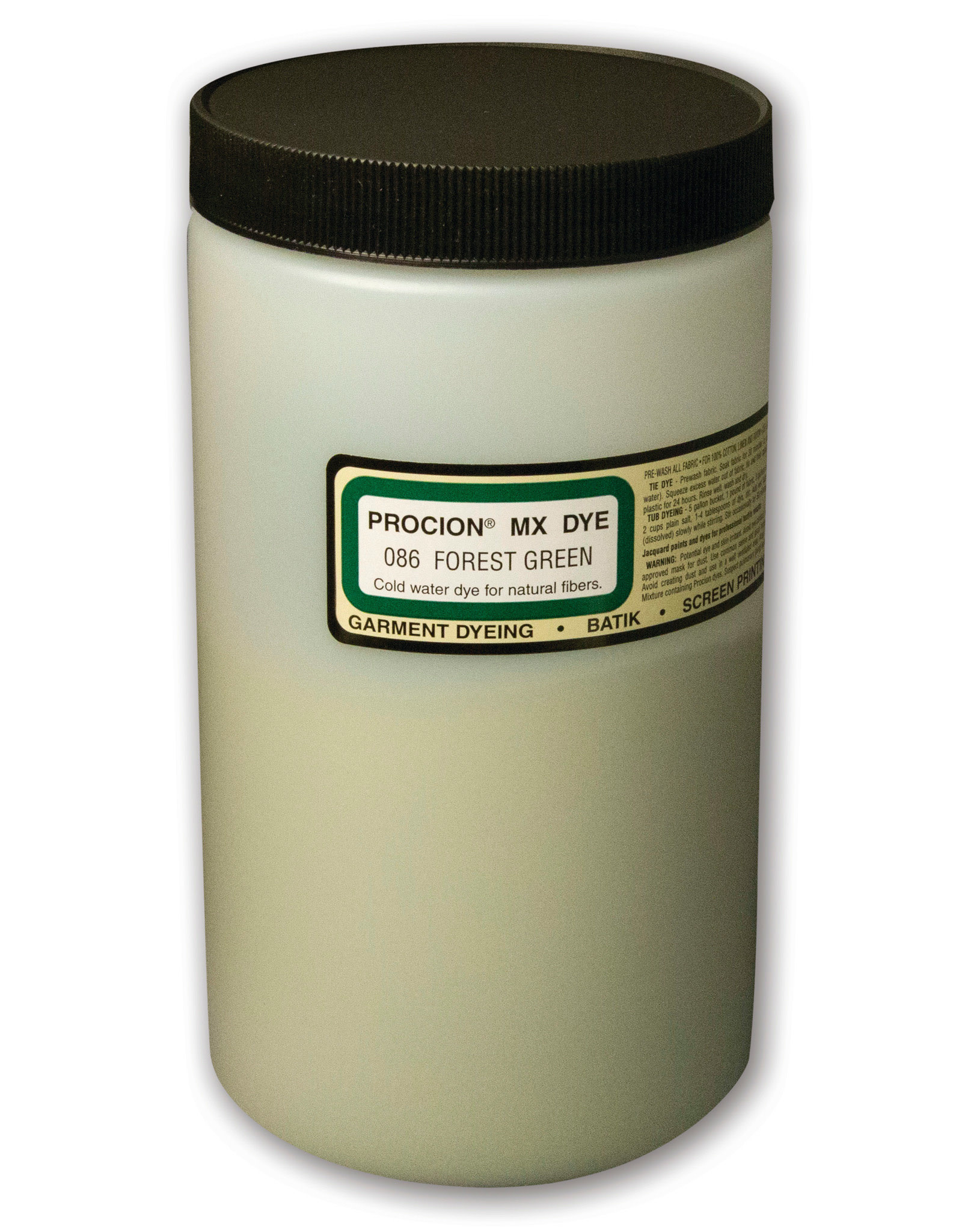 CLEARANCEJacquard Procion Mx Dye, Forest Green 1lb