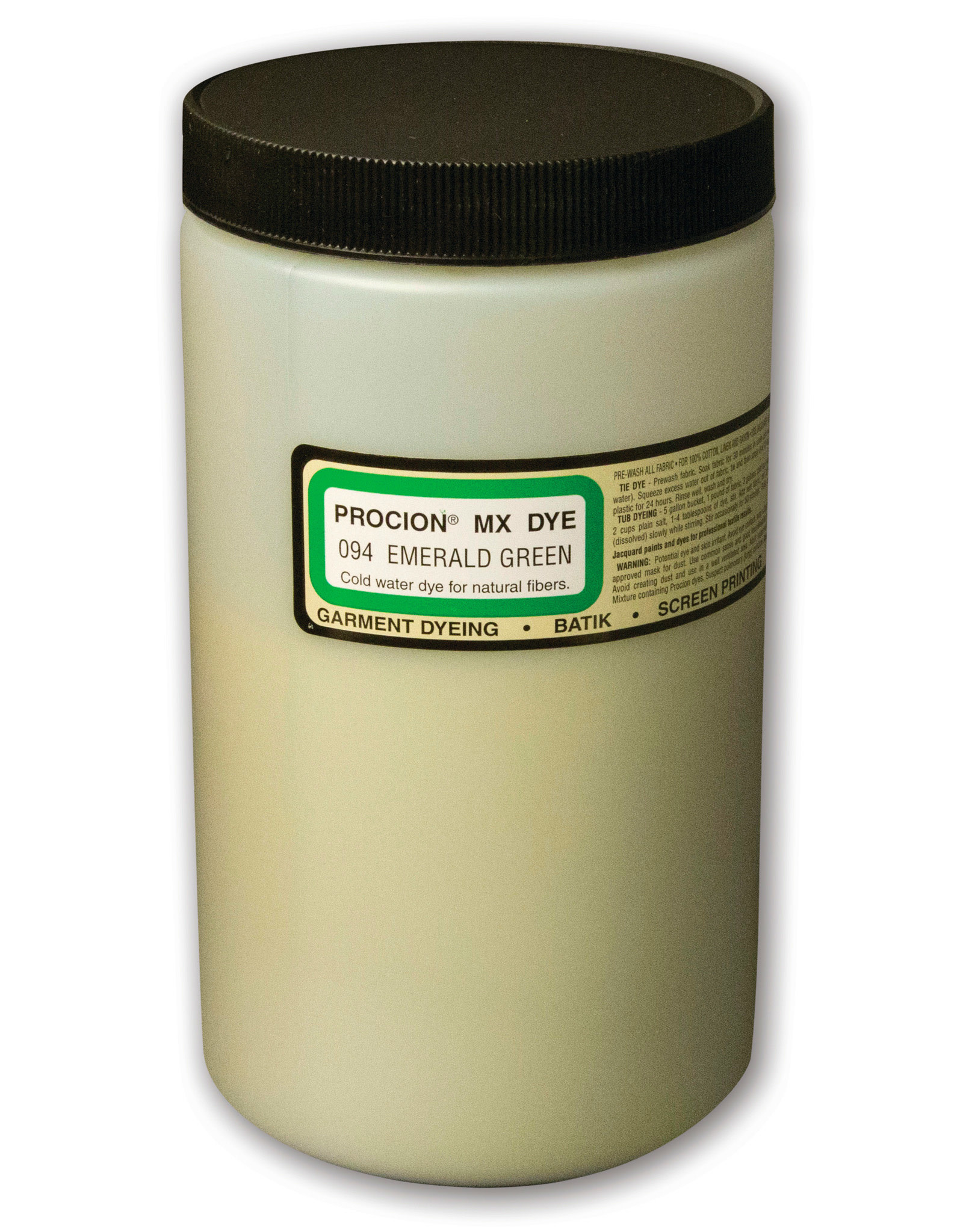 CLEARANCE Jacquard Procion Mx Dye, Emerald Green 1lb