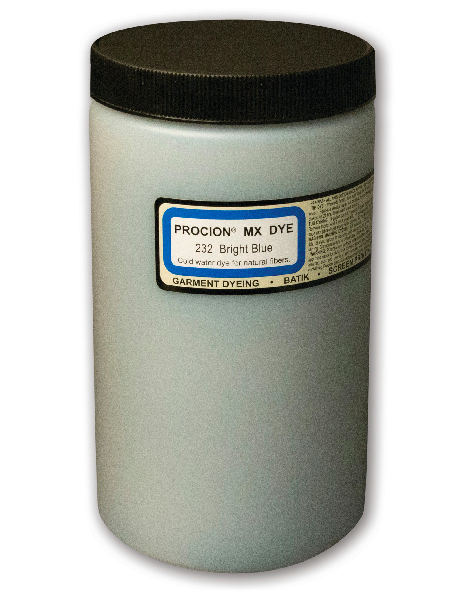 CLEARANCE Jacquard Procion Mx Dye, Bright Blue 1lb