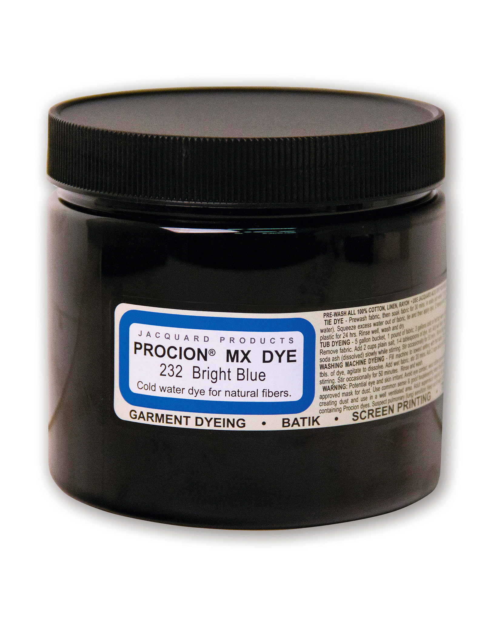 CLEARANCE Jacquard Procion Mx Dye, Bright Blue 8oz
