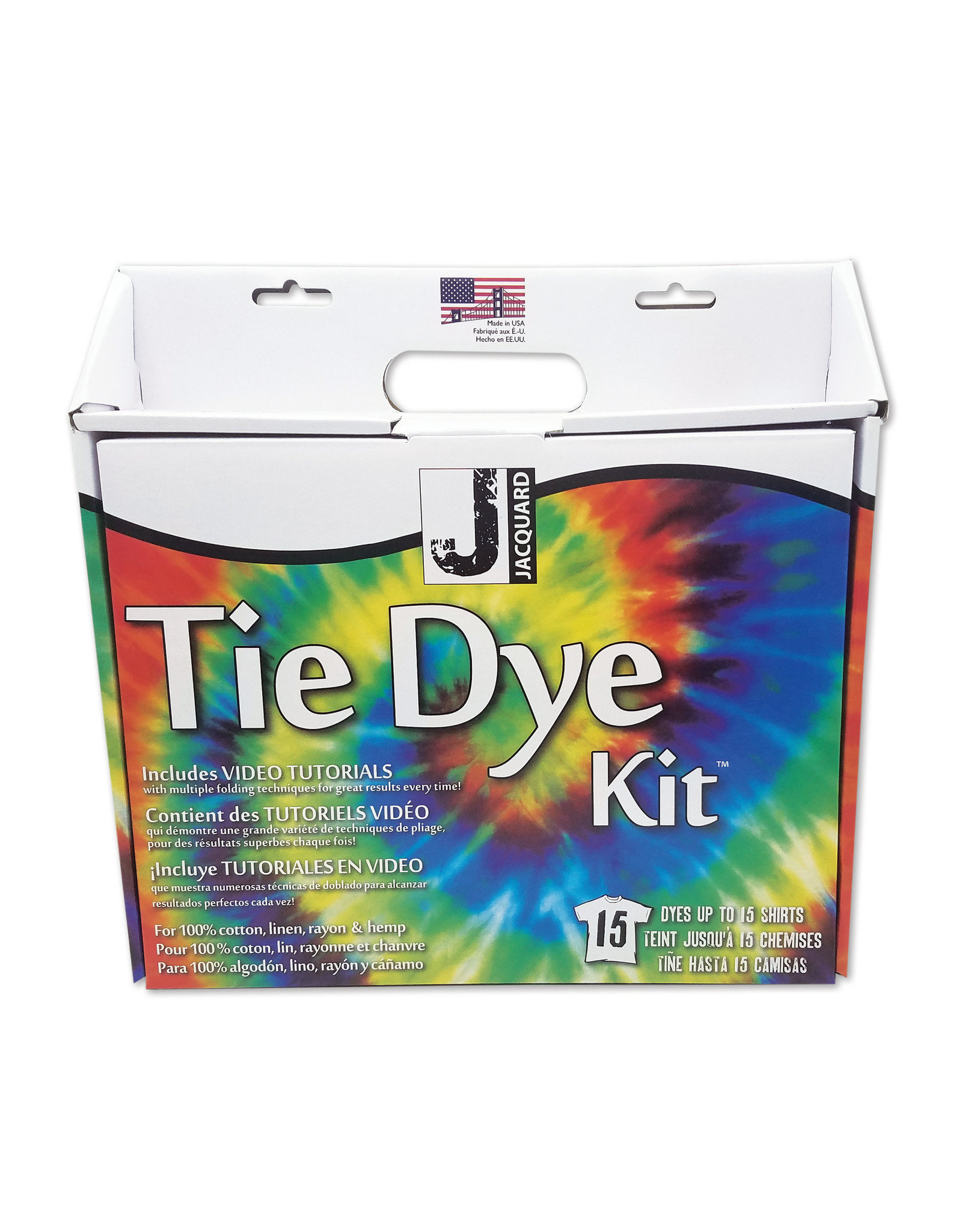 Jacquard Jacquard Tie Dye Kit, Trilingual