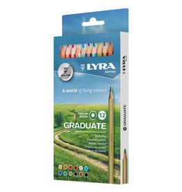 LYRA Lyra Graduate Colored Pencils, Set of 12