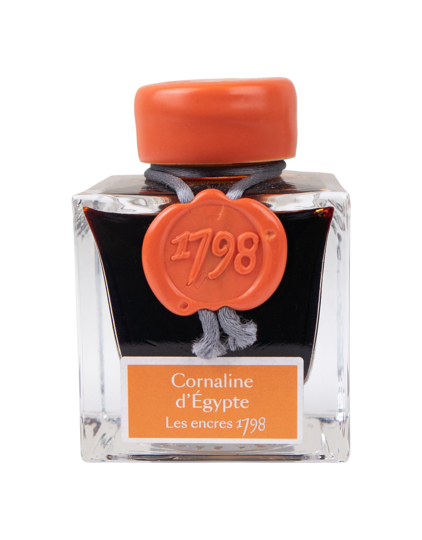 Herbin Herbin 1798 Anniversary Inks, Silver Sheen 50ml Bottle, Cornaline d'Egypte