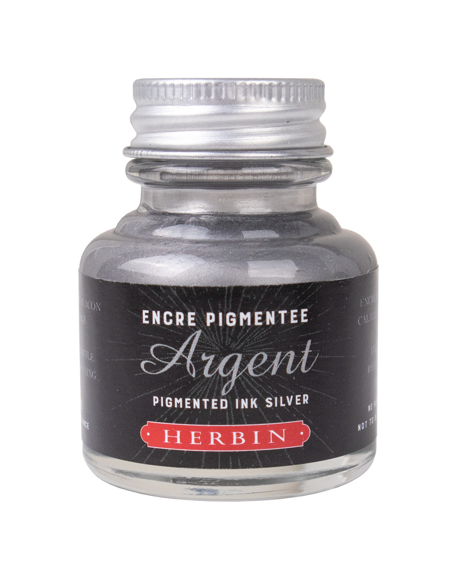 Herbin Herbin Pigmented Ink, Silver 30ml