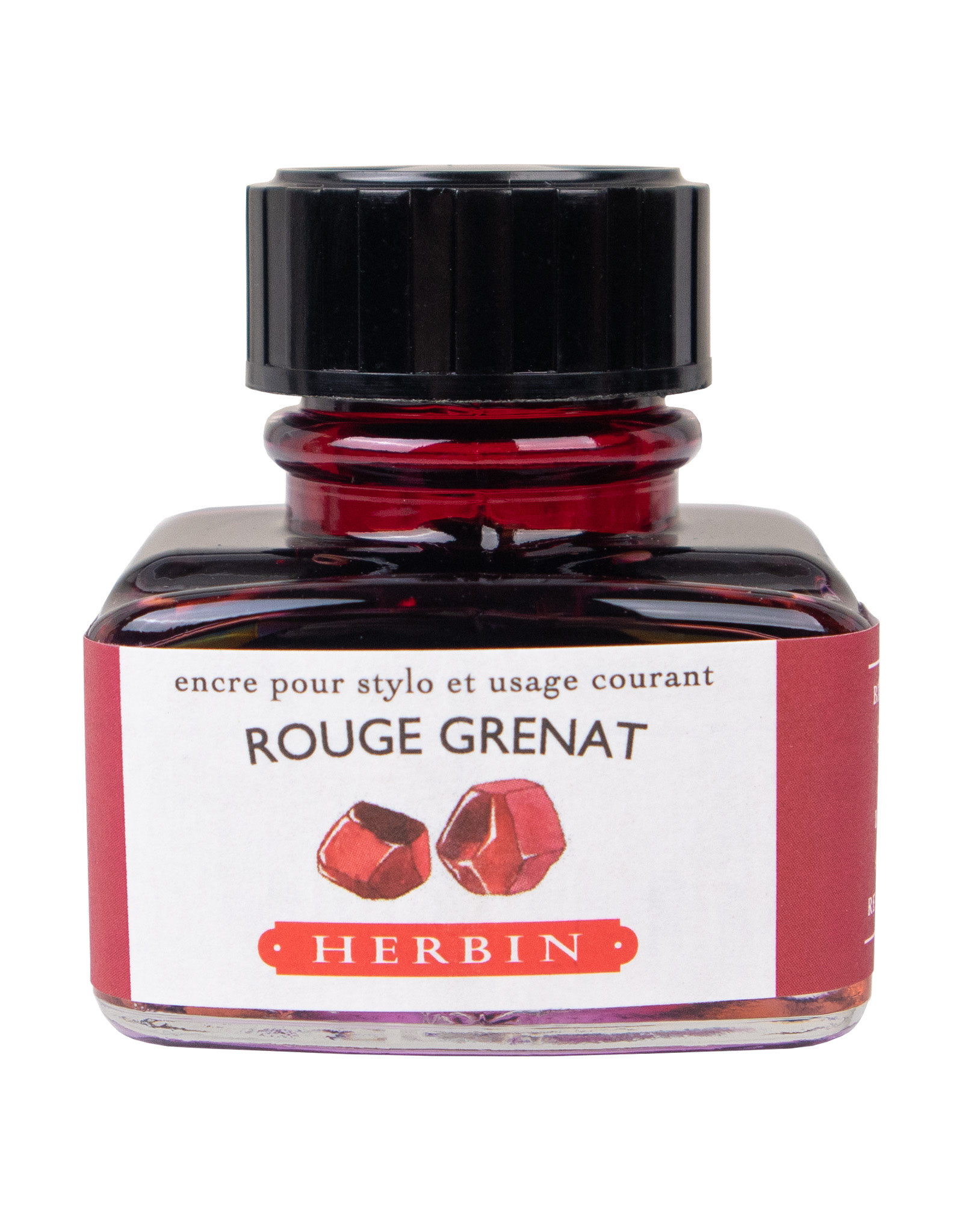 Herbin Herbin Fountain Pen Ink, Rouge Grenat 30ml