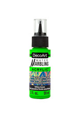 DecoArt DecoArt Water Marbling Paint, Yellow Green 2oz