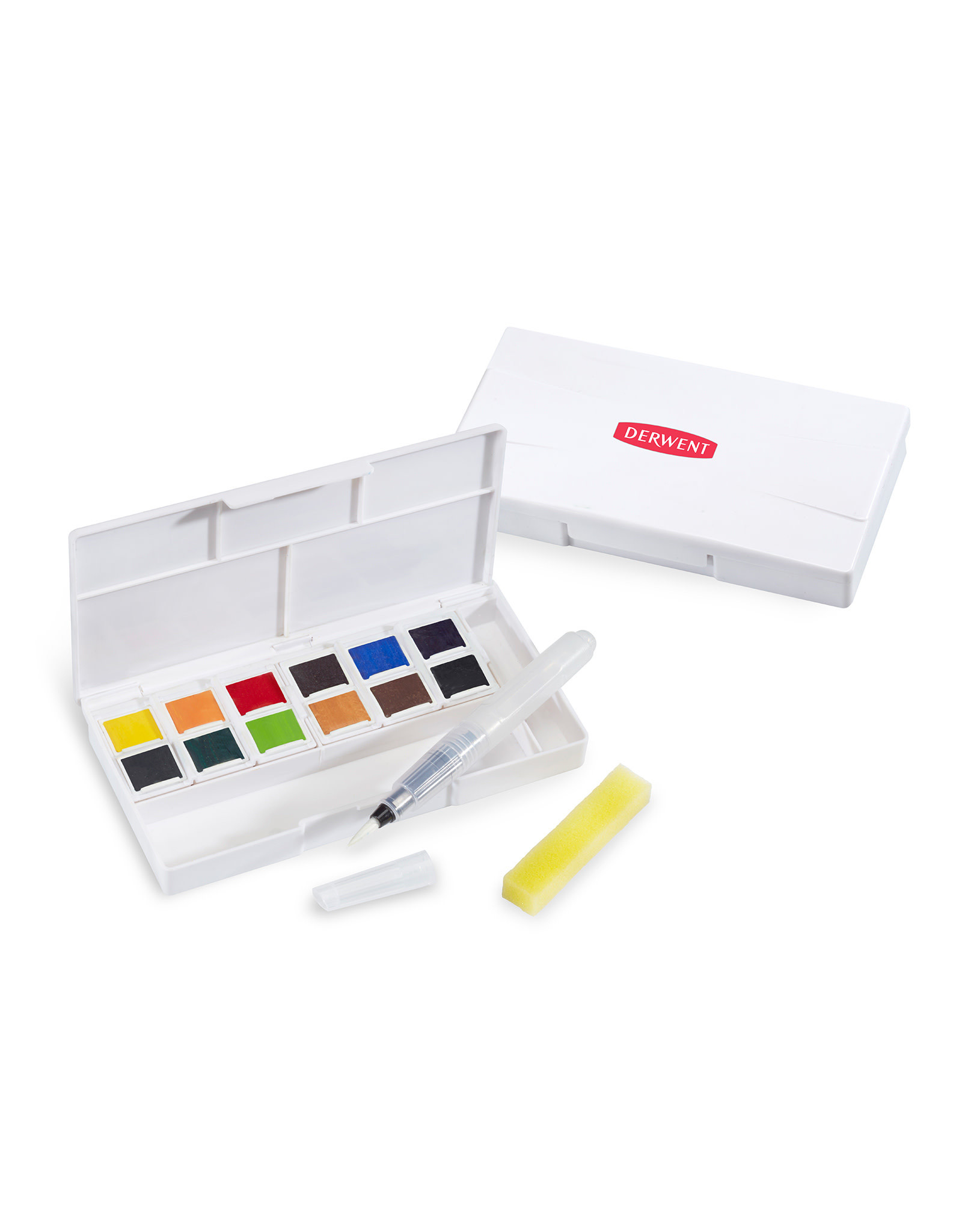 Derwent Inktense #1 Paint Pan Travel Set of 12