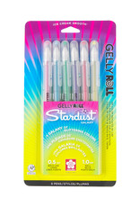 Sakura Gelly Roll Stardust, Galaxy set of 6 (B)