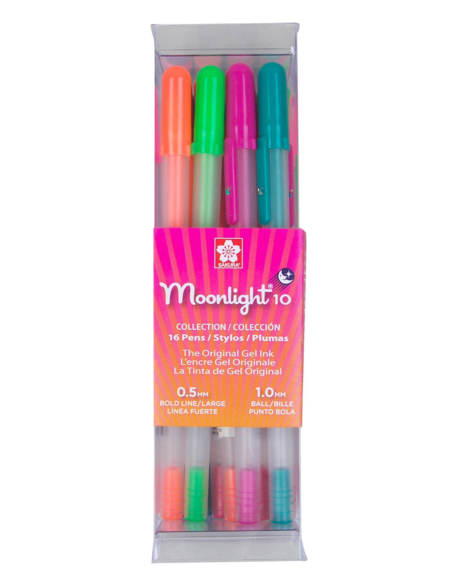 Gelly Roll Moonlight 10 Bold Cube Collection 16 Pc - The Art Store
