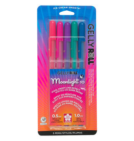 Sakura Gelly Roll Moonlight, Dusk Set of 5 (B)