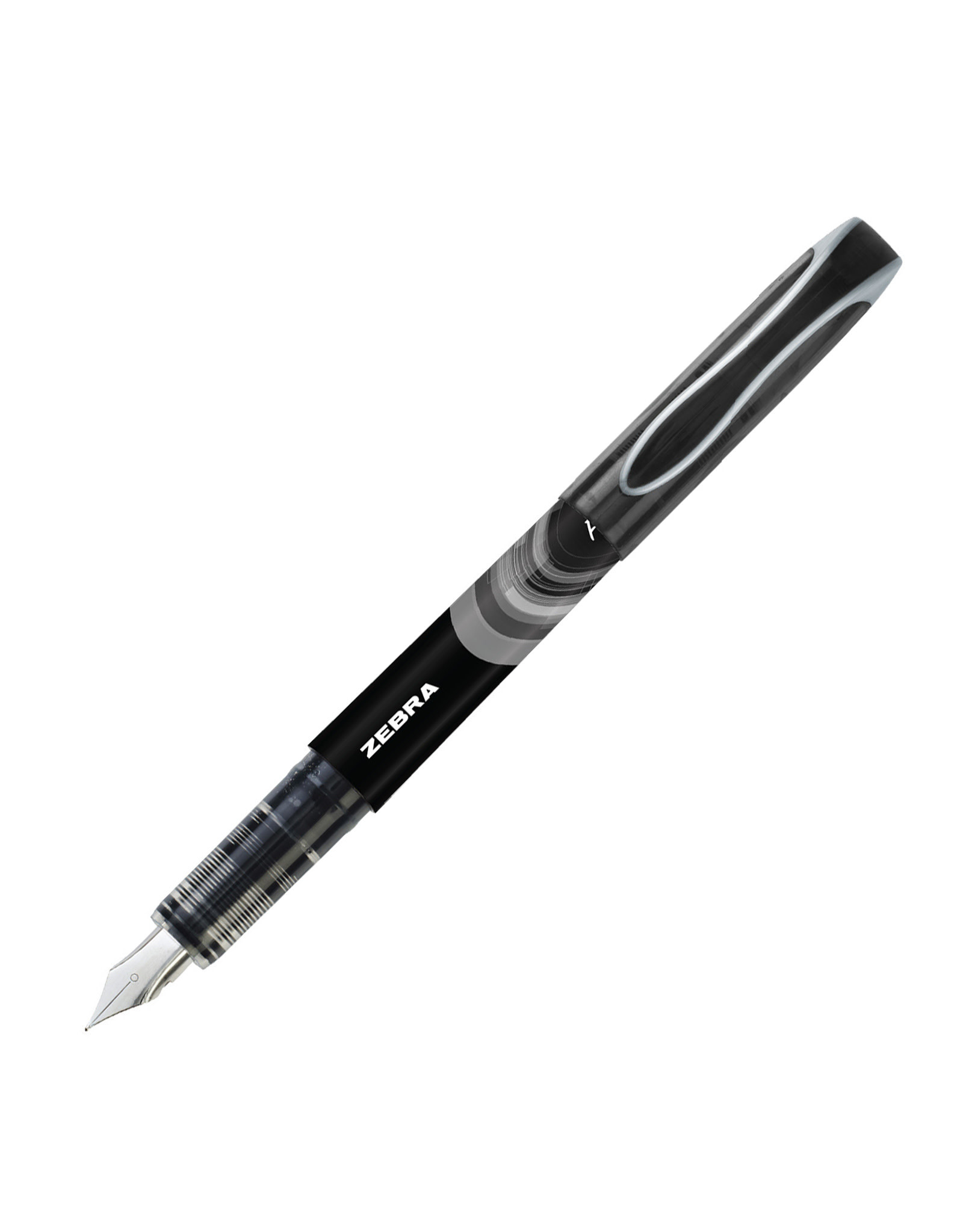 Zebra Zebra Fountain Pen, Black (F)