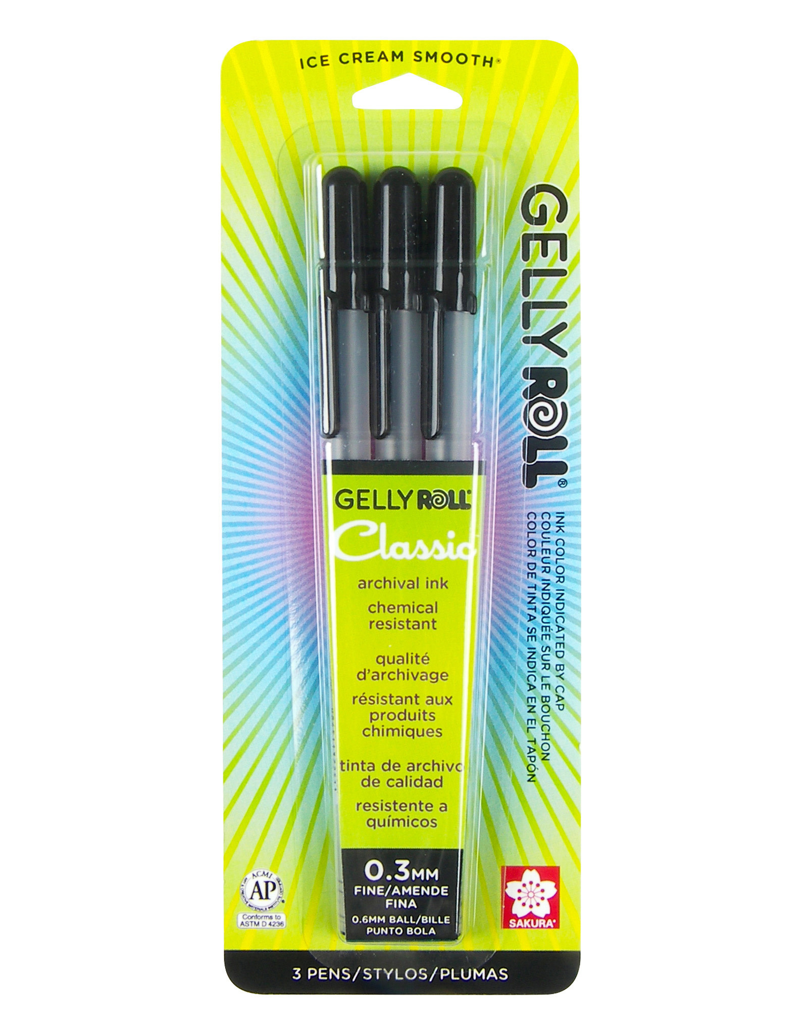 Gelly Roll Classic 06 Fine Black - The Art Store/Commercial Art Supply