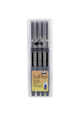 Uchida LePen Black, Set of 4
