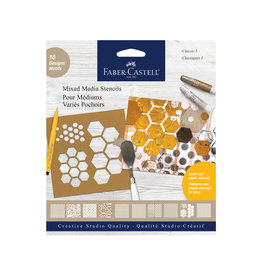 FABER-CASTELL Faber Castell Mixed Media Paper Stencils, Classic 1