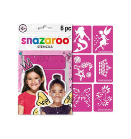 CLEARANCE Snazaroo Face Paint Stencils, Fantasy Set of 6