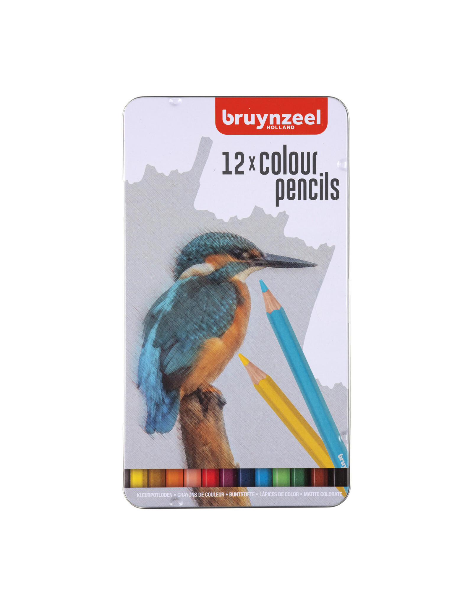 Royal Talens Bruynzeel Coloured Pencils, Kingfisher Set of 12