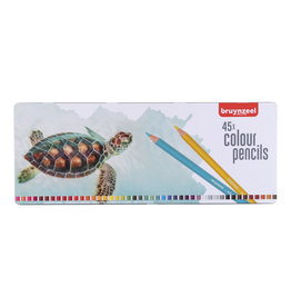 Royal Talens Bruynzeel Coloured Pencil Turtle Set of 45