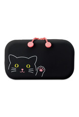 ITOYA Stationery Zipper Pouch, Black Cat