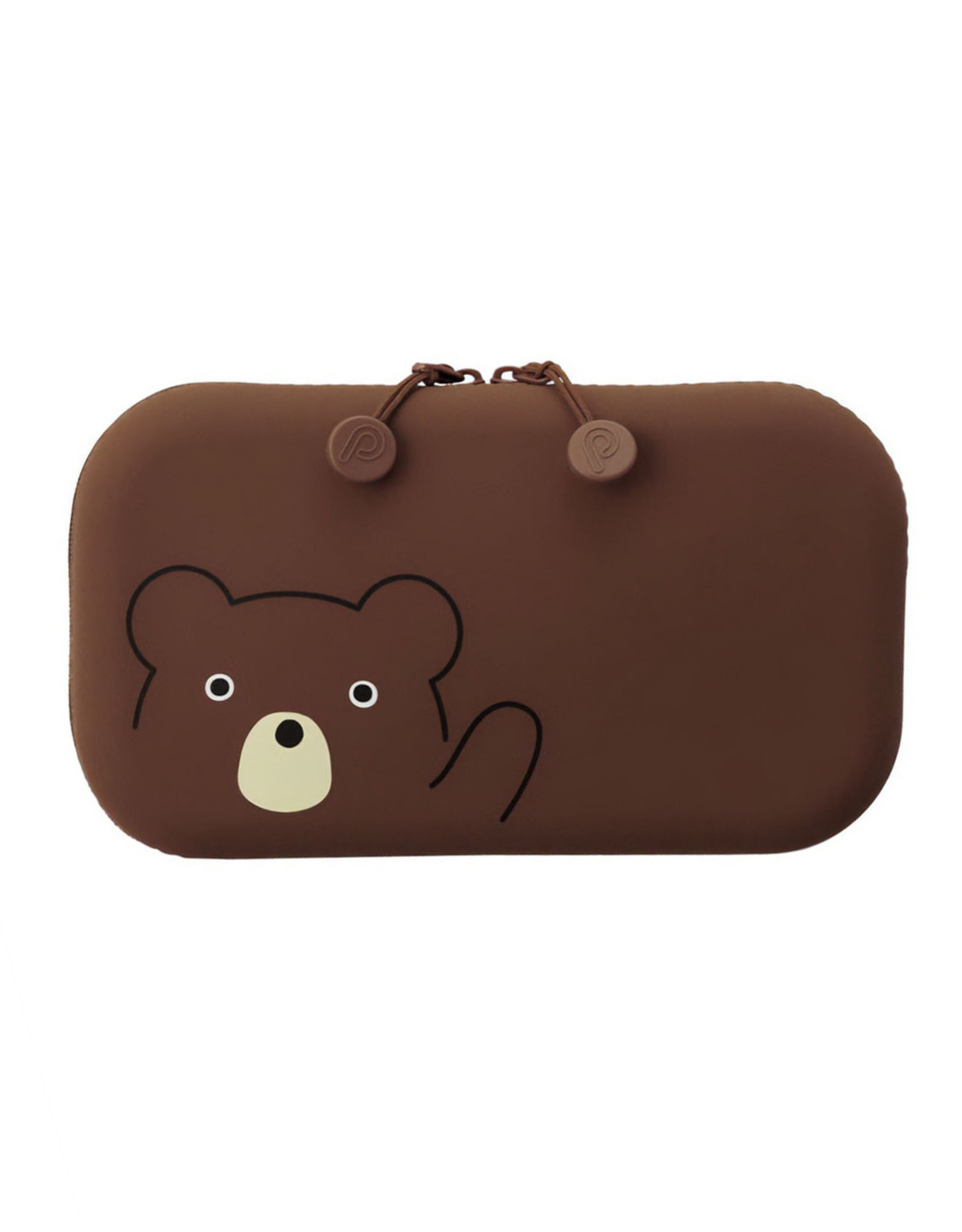 ITOYA Stationery Zipper Pouch, Bear