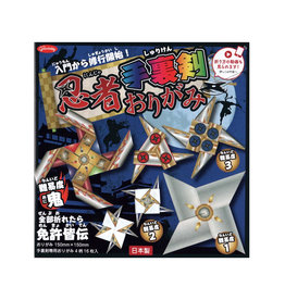 AITOH Aitoh Origami Paper, Ninja Spinners, 16 sheets