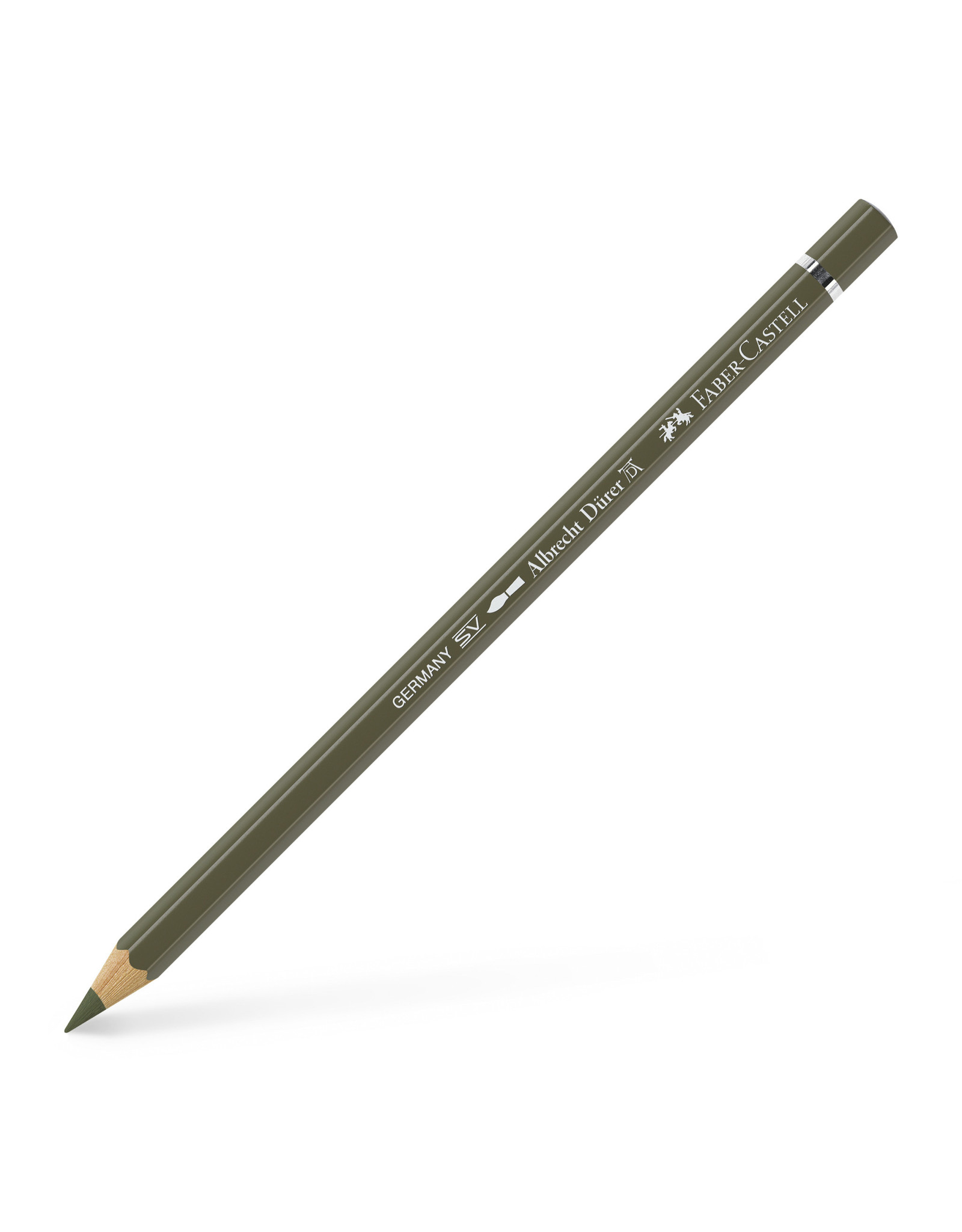 FABER-CASTELL Albrecht Durer Watercolor Pencil, Olive Green Yellowish