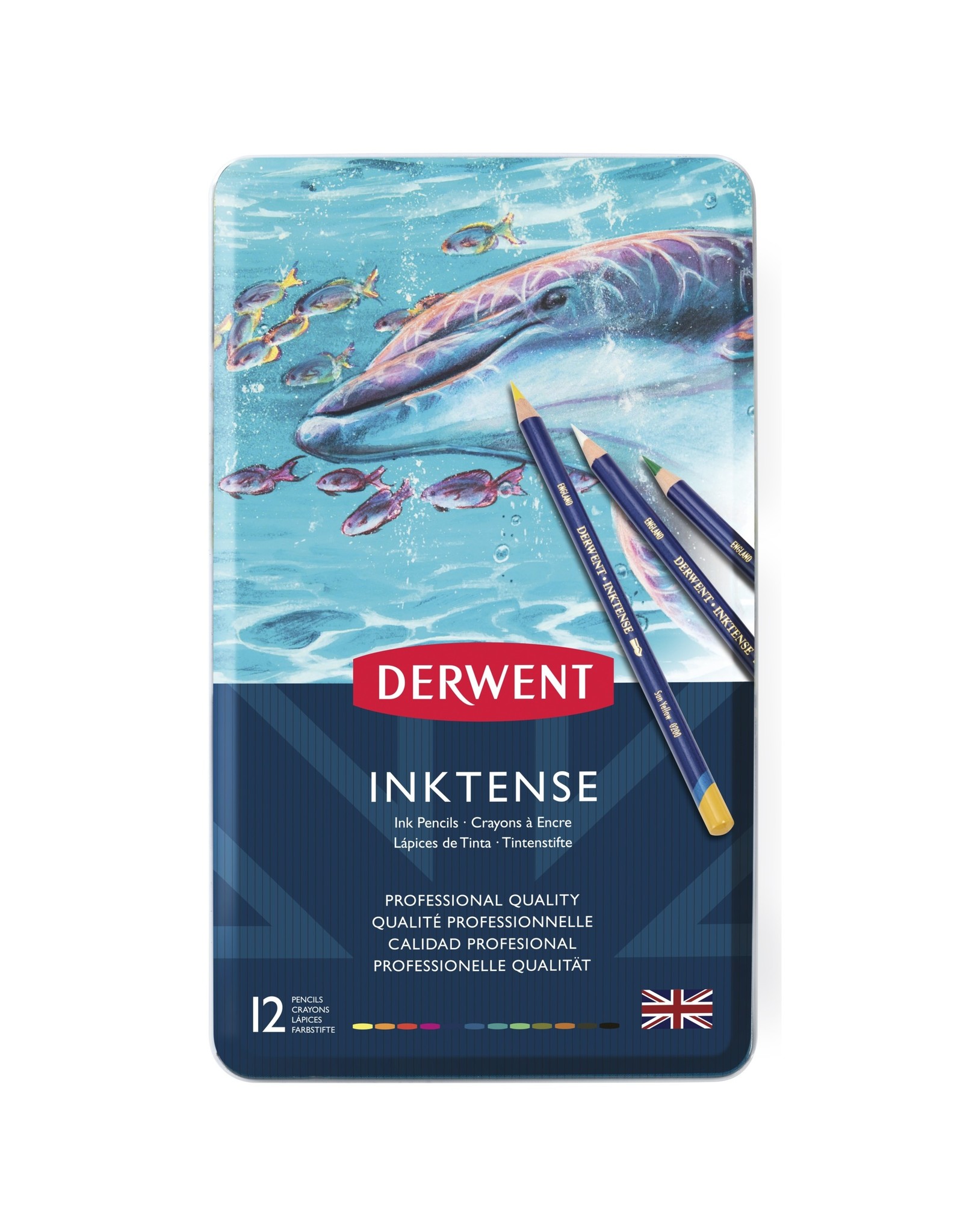 Derwent Derwent Inktense Pencils Set of 12